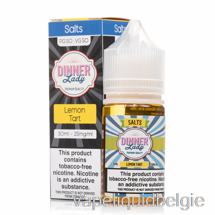 Vape Smaken Citroentaartzout - Vape Diner Lady E-liquid - 30ml 50mg